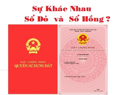 Sổ đỏ và sổ hồng khác nhau thế nào?