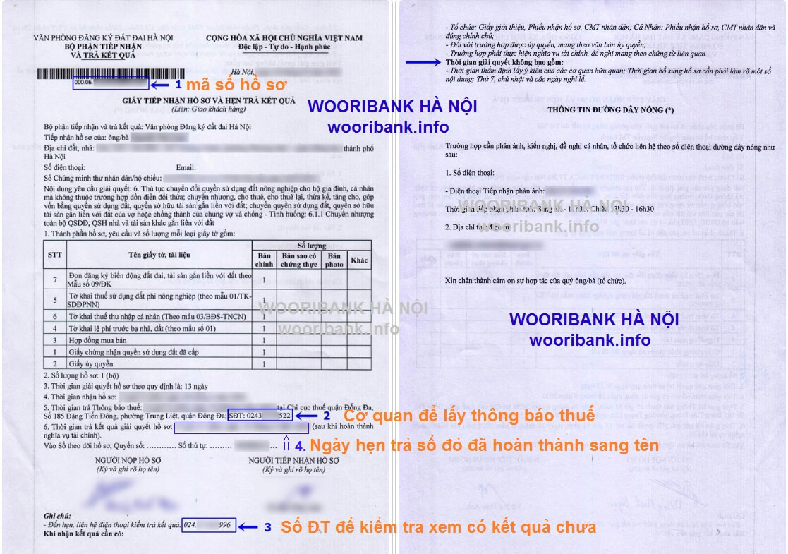 Thủ tục sang tên sổ đỏ mới nhất 2021