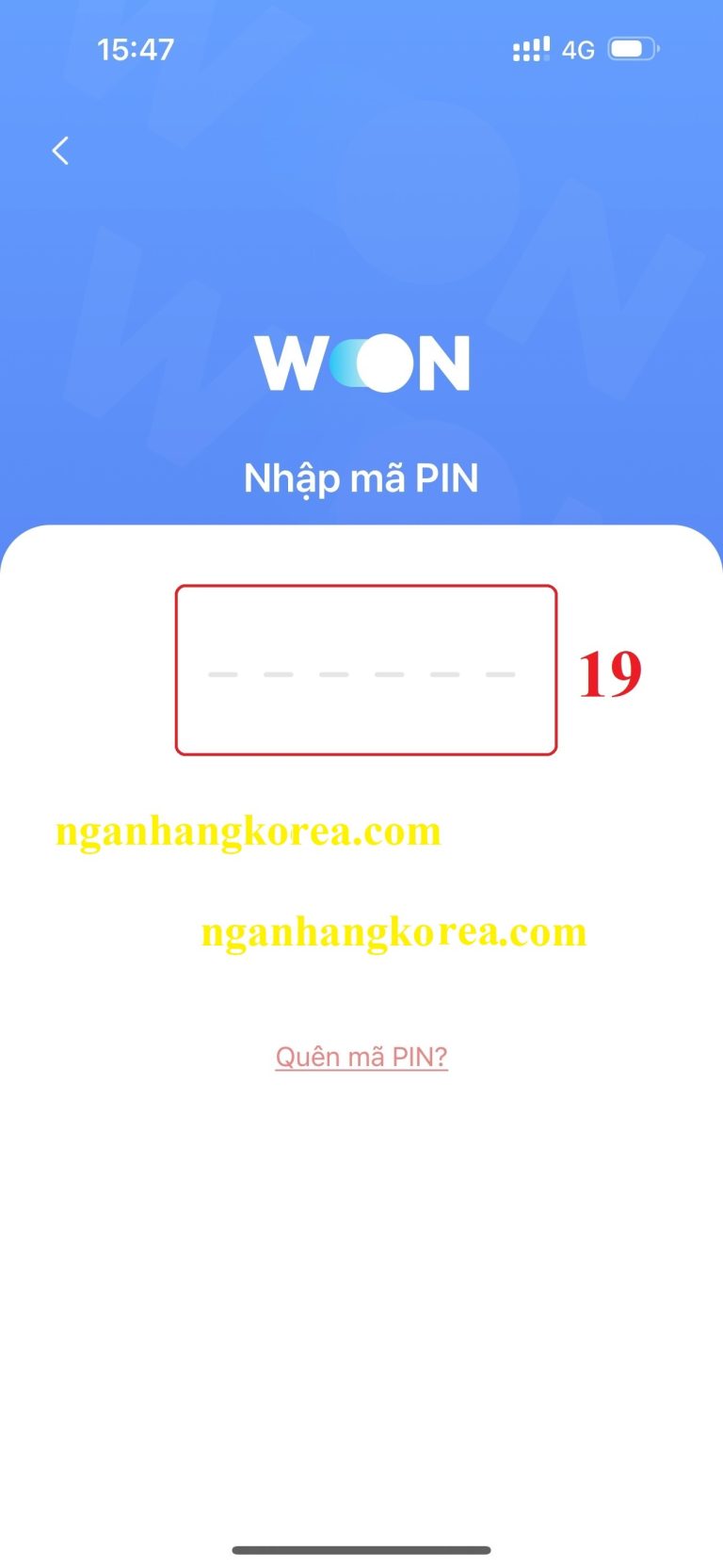 Hướng Dẫn Cách Tìm Lại Mật Khẩu Đăng Nhập Banking Woori Bank