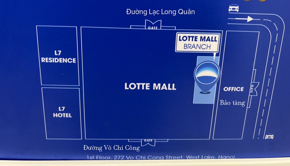 Sơ đồ Lotte Mall