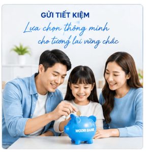 Lãi suất tiết kiệm Woori Bank